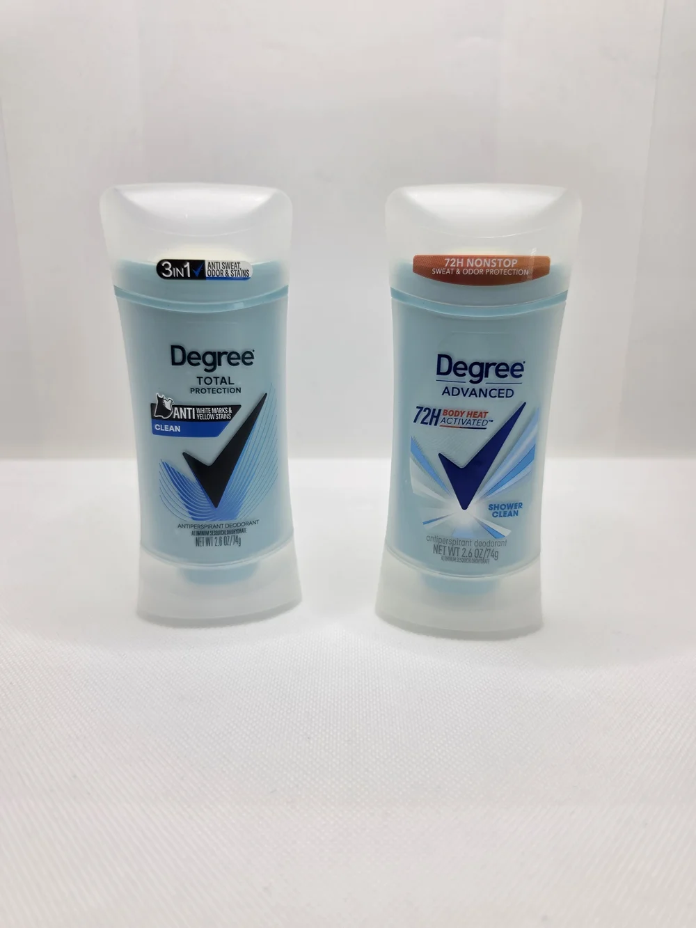 Degree Advanced Shower Clean Antiperspirant Deodorant Stick - Light Blue